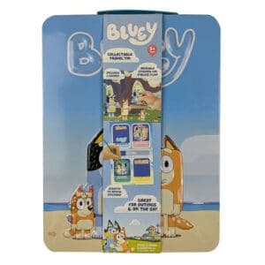 bluey stick a scene scratch sticker set