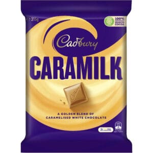 cadbury caramilk block 315g