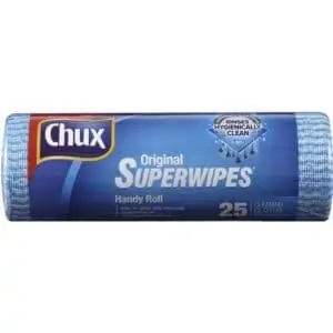 chux original superwipes roll 25 pack