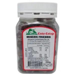 cottage candy miners friends 250g