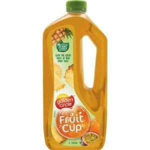 golden circle cordial fruit cup crush 2l