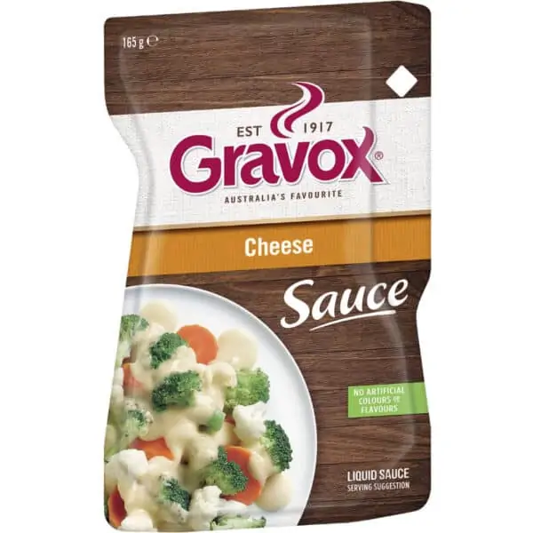 gravox finishing sauce cheese 165g