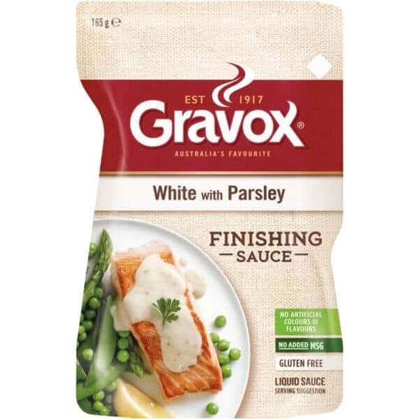 gravox finishing sauce parsley white 165g