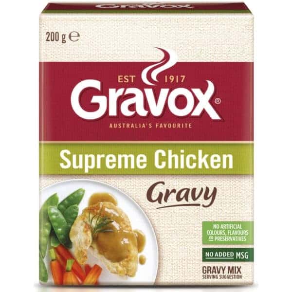 gravox gravy mix supreme chicken 200g