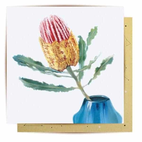 greeting card brillance banksia1