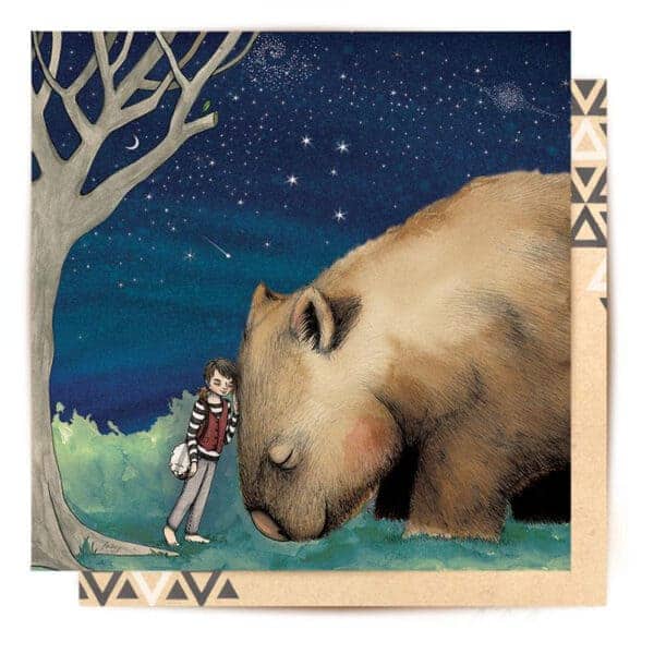 greeting card giant wombat boy1