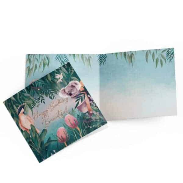 greeting card happy birthday beautiful australiana2