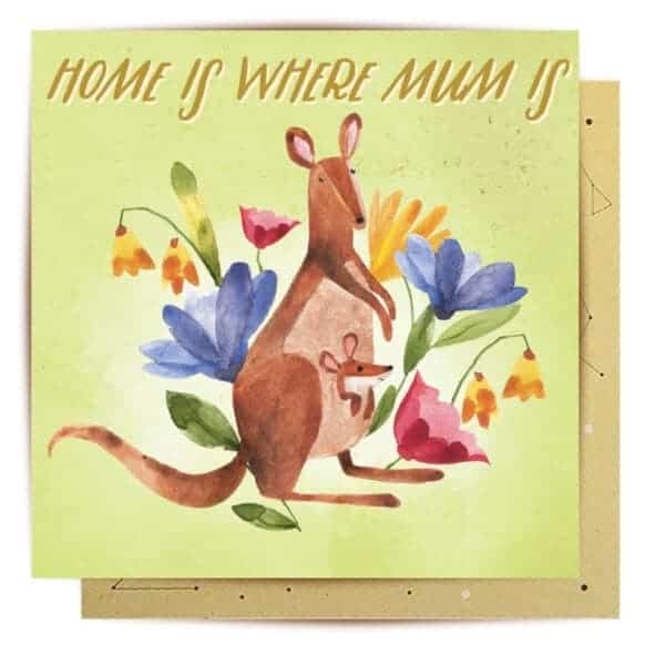 greeting card home is where mum is1