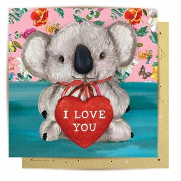 greeting card koala bear1