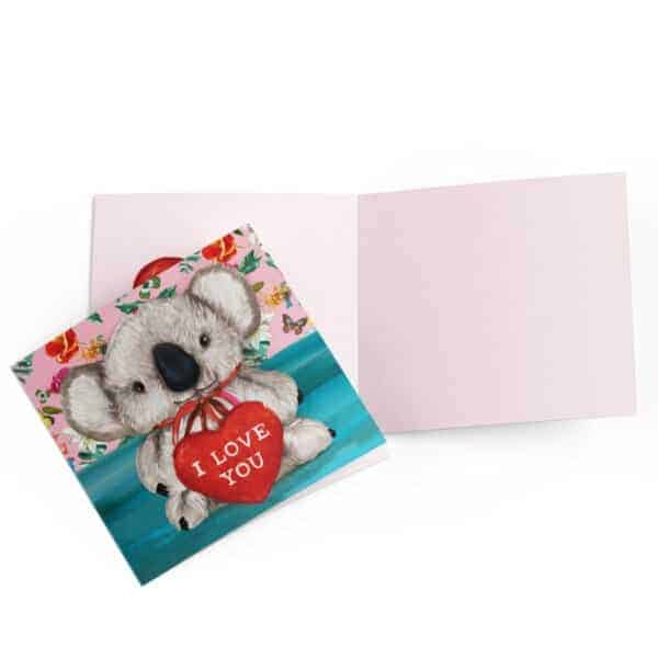 greeting card koala bear2