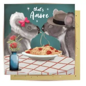 greeting card koala dinner for two1