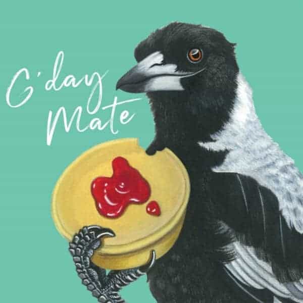 greeting card magpie meat pie2