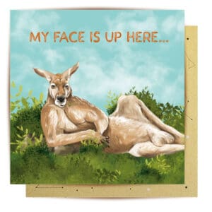greeting card my face is up here1