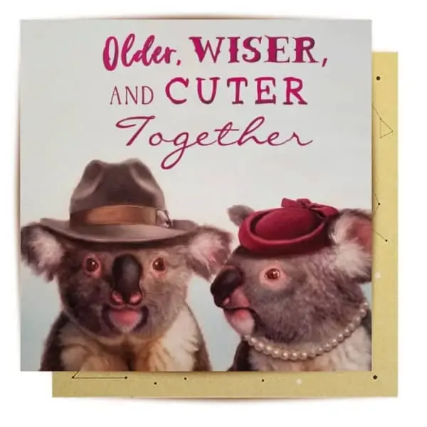 greeting card older wiser cuter1