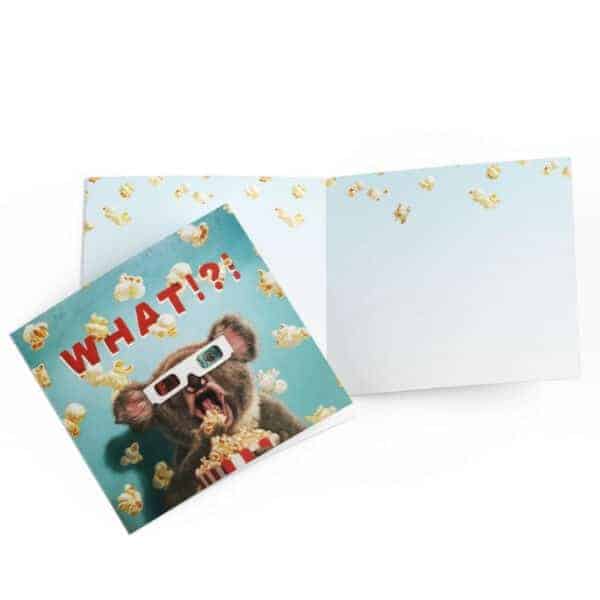 greeting card popcorn koala2