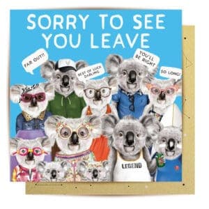 greeting card sorry to see you leave1
