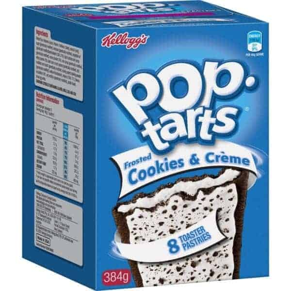 kellogg pop tarts frosted cookies creme 8 pack