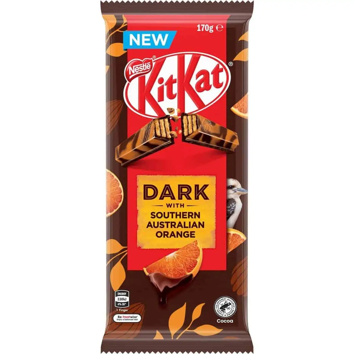 Kitkat Dark With Southern Australian Orange Block 170g