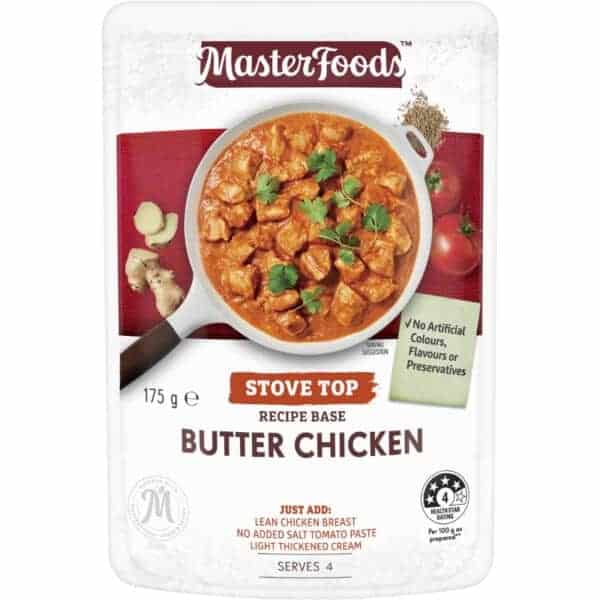 masterfoods butter chicken recipe base 175g