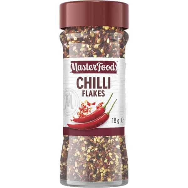 masterfoods chilli flakes 18g
