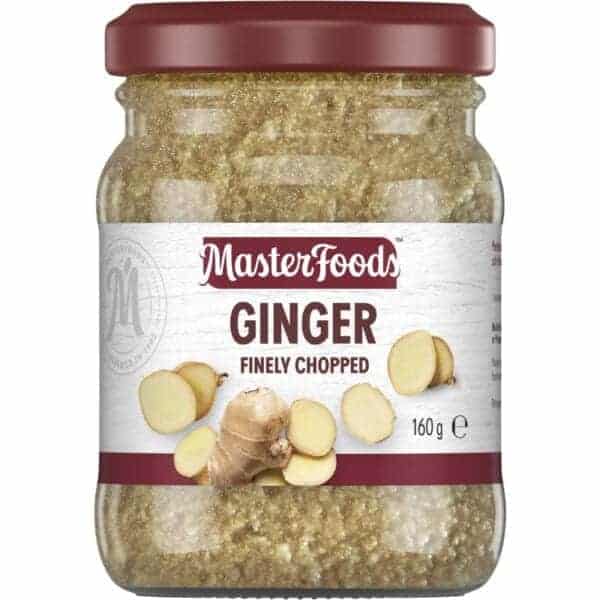 masterfoods finely chopped ginger 160g