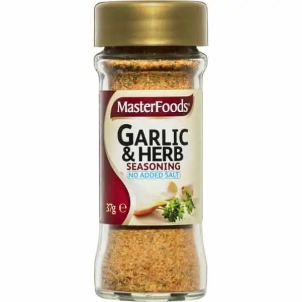 masterfoods garlic herb seasoning 37g
