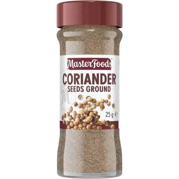 masterfoods ground coriander 25g