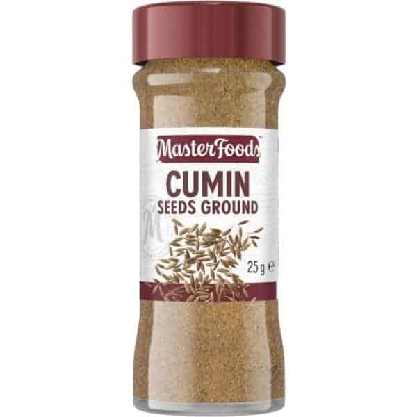 masterfoods ground cumin seeds 25g