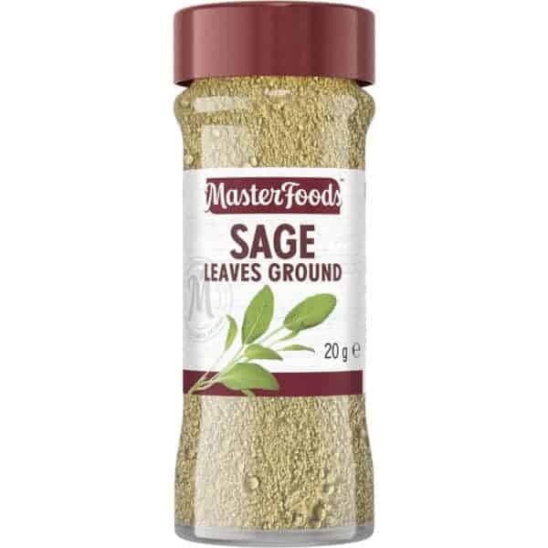 masterfoods ground sage leaves 20g