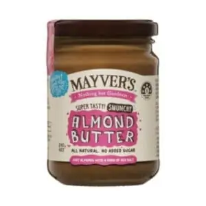 mayvers smunchy almond butter