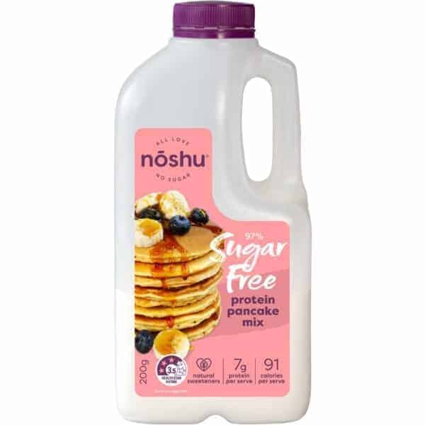 noshu 97 sugar free protein pancake mix 200g