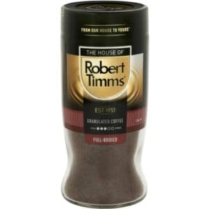 robert timms premium full bodied granulated coffee 200g