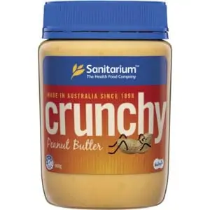 sanitarium crunchy peanut butter 500g