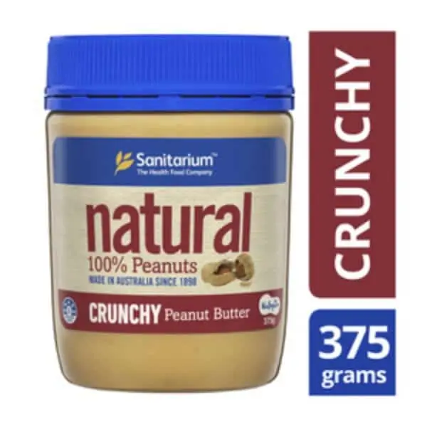 sanitarium natural crunchy peanut butter spread 1
