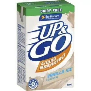 sanitarium upgo dairy free liquid breakfast vanilla ice