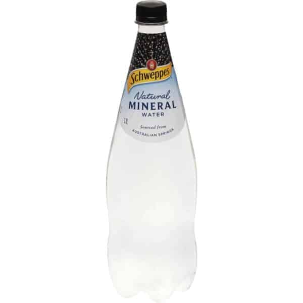 schweppes natural mineral water natural 11l