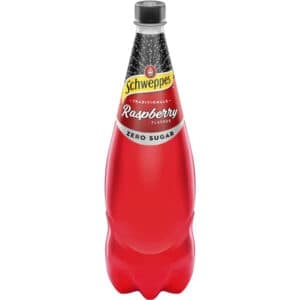 schweppes raspberry zero sugar 11l