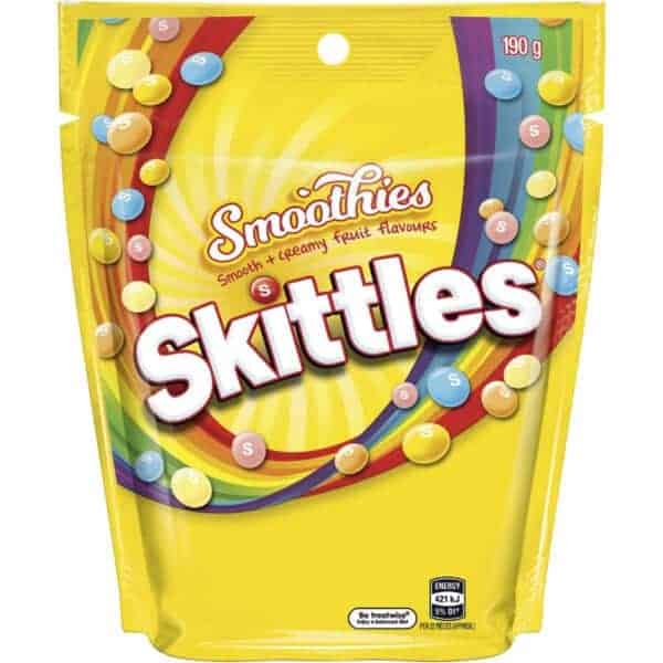 skittles smoothies 190g