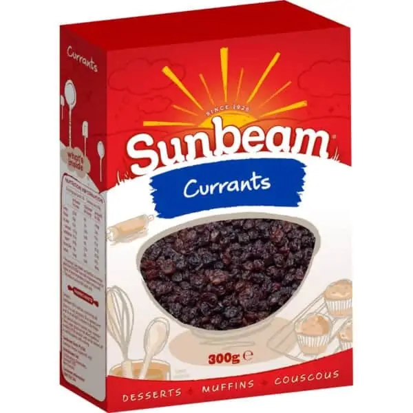 sunbeam currants 300g