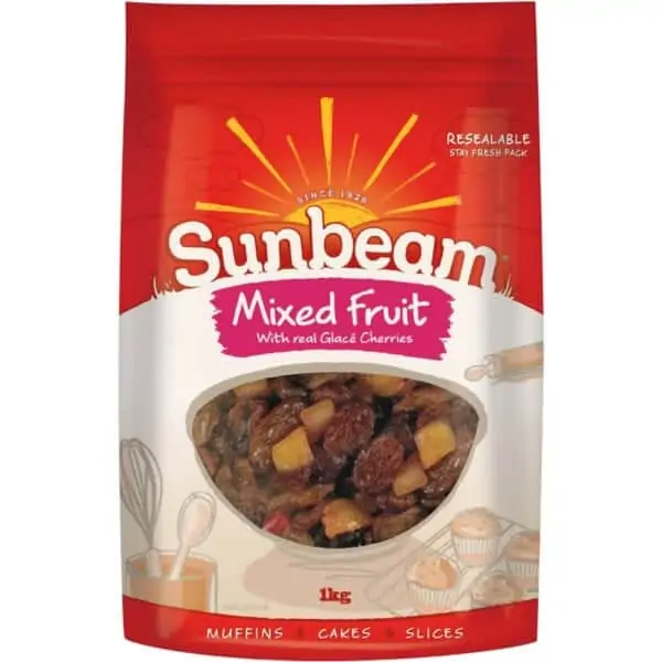 sunbeam mixed fruit 1kg