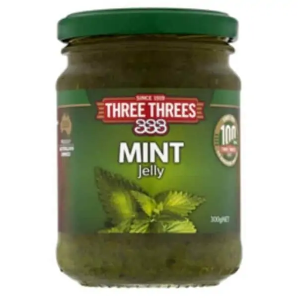 three threes mint jelly