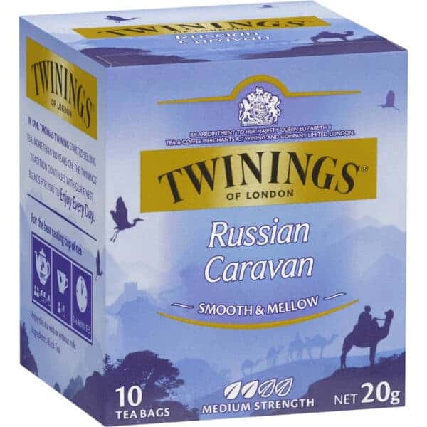 twinings russian caravan tea bags 10pk 20g