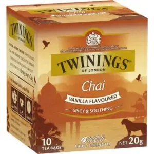 twinings vanilla chai tea 10 pack
