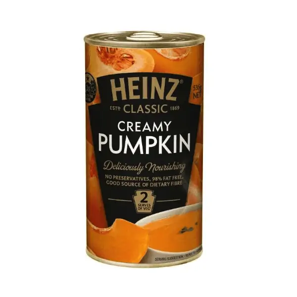 heinz classic creamy pumpkin soup 535g