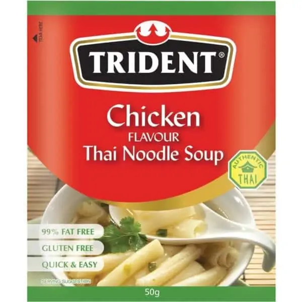 trident instant soup thai chicken with noodles 50g