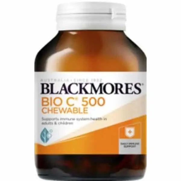 blackmores bio c 500mg chewable tablets