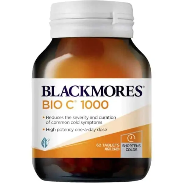 blackmores bio c tablets 1000mg 62 pack