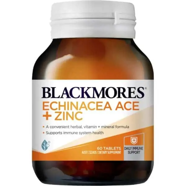 blackmores echinacea ace zinc 60 pack