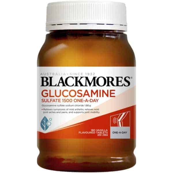 blackmores glucosamine sulfate 1500mg tablets 180 pack