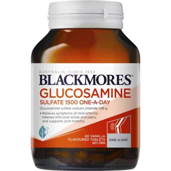 blackmores glucosamine sulfate 1500mg tablets 60 pack